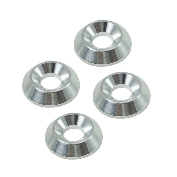 Universal motorcycle joker machine 6mm flathead trim washers pack of 4