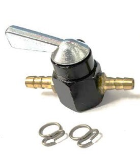 Universal motorcycle inline 6mm fuel tap fuel valve