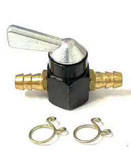 Universal motorcycle inline 7mm fuel tap fuel valve