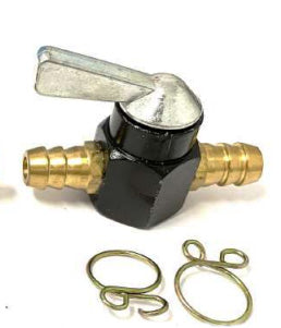 Universal motorcycle inline 8mm fuel tap fuel valve