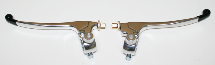 Universal motorcycle custom brake & clutch lever assemblies