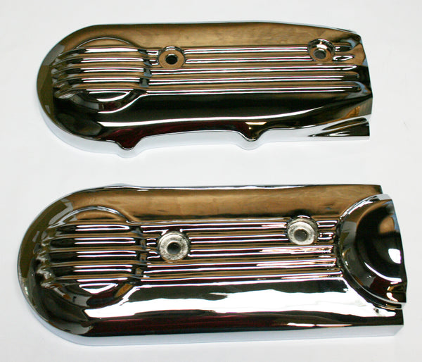 Honda GL1000K GL1000LTD chrome timing belt covers set of 2 11511-371-010