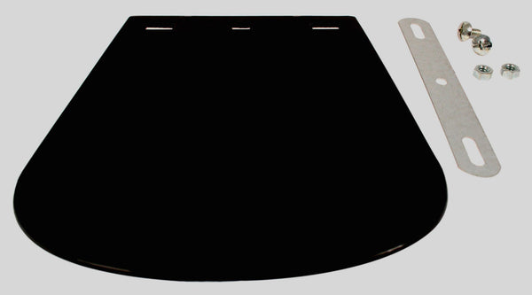 Universal motorcycle mud flap