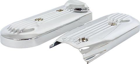 Honda GL1000K GL1000LTD chrome timing belt covers set of 2 11511-371-010