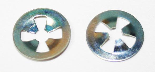 Honda GL650I side cover emblem fixing nut pack of 2 90313-567-000